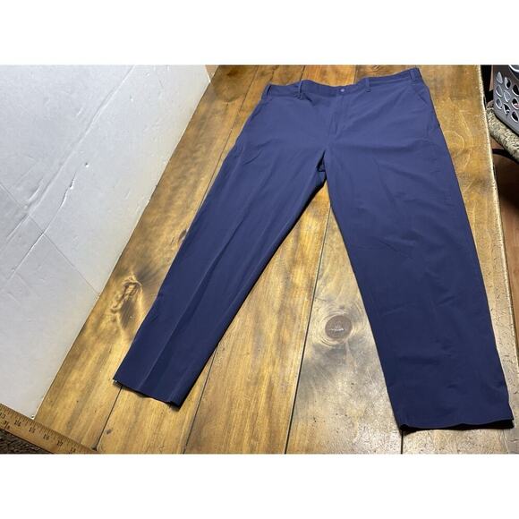 RLX Ralph Lauren Pants Mens 36 Short Blue Stretch Performance Golf Chino Pant - Picture 1 of 11